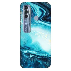 Мраморний чехол на TECNO Spark 7 Pro (VPrint)