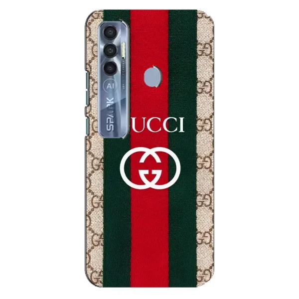 Чохол з принтом «Gucci дизайн» для TECNO Spark 7 Pro