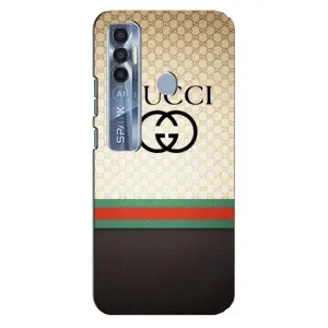 Чохли GUCCI для ТЕКНО Спарк 7 Про (AlphaPrint) (GUCCI стиль)