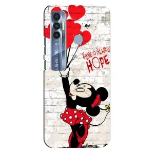 Чохол Disney Mouse TECNO Spark 7 Pro (PREMIUMPrint) (Heart Minni)