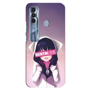 Чехол с принтом «Hentai chan» для TECNO Spark 7 Pro