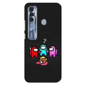 Чохли Амонг Ас для TECNO Spark 7 Pro (AlphaPrint) (Імпостер)