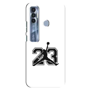 Чехлы для TECNO Spark 7 Pro - с картинкой JORDAN (AlphaPrint) (Jordan 23)