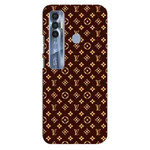 Чохли Луі Вітон для TECNO Spark 7 Pro (AlphaPrint - LOUIS VUITTON) (лого LOUIS VUITTON)