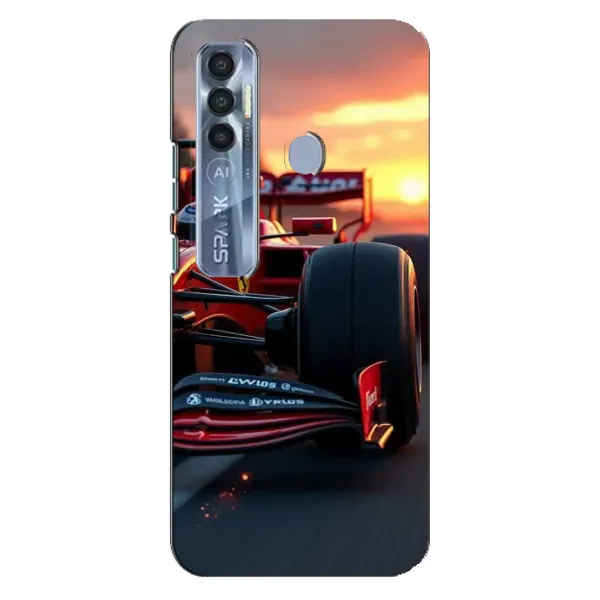 Чехол с принтом «Макларен на закате» для TECNO Spark 7 Pro Чехол с принтом «Макларен на закате» для TECNO Spark 7 Pro