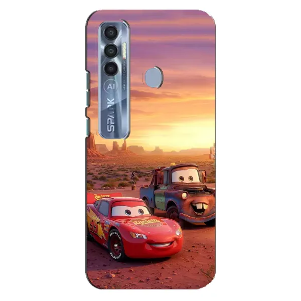 Чохол з принтом «Маквін та Сирник» для TECNO Spark 7 Pro Чохол з принтом «Маквін та Сирник» для TECNO Spark 7 Pro