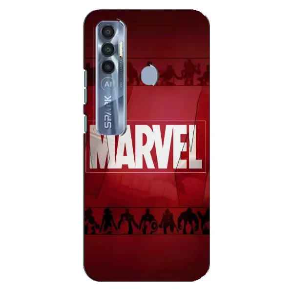Чохол з принтом «MARVEL» для TECNO Spark 7 Pro Чохол з принтом «MARVEL» для TECNO Spark 7 Pro