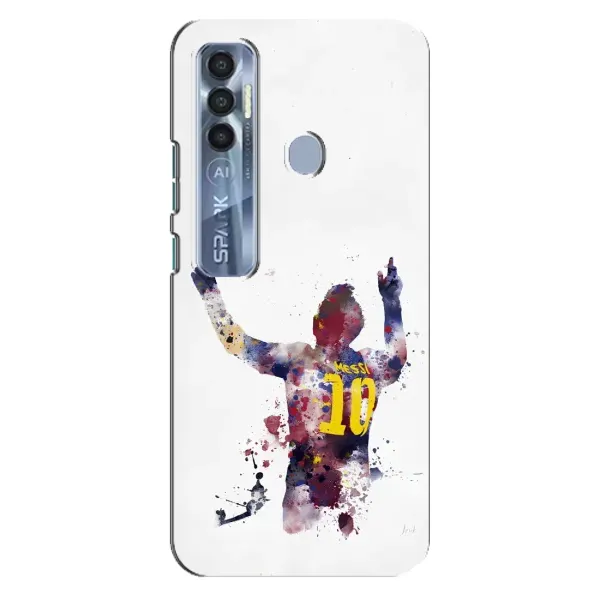 Чехол с принтом «Messi Barca» для TECNO Spark 7 Pro