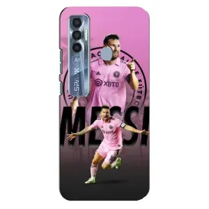 Чохли для ТЕКНО Спарк 7 Про - Лео Мессі Маямі (Messi Miami)