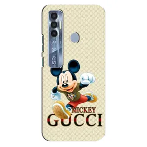 Чохол Disney Mouse TECNO Spark 7 Pro (PREMIUMPrint) (Mikki Gucci)