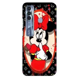 Чохол Disney Mouse TECNO Spark 7 Pro (PREMIUMPrint) (Мінні Маус ЛВ)