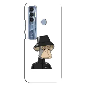Чохли з Мавпами NFT для TECNO Spark 7 Pro (AlphaPrint) (мавпа NFT Adidas)
