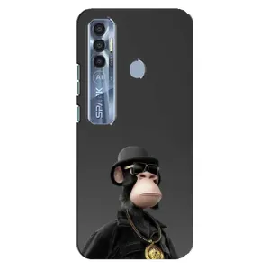 Чохли з Мавпами NFT для TECNO Spark 7 Pro (AlphaPrint) (Мавпа NFT)