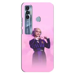 Чохол з дизайном Венздей 2 на TECNO Spark 7 Pro (Яскрава Енід Венздей)