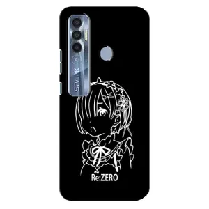 Чехол с принтом «Re: Zero» для TECNO Spark 7 Pro
