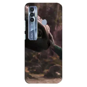 Чохол як приборкати дракона на TECNO Spark 7 Pro (Сцена з драконом)