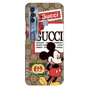 Чохол Disney Mouse TECNO Spark 7 Pro (PREMIUMPrint) (Стильний Міккі)