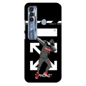 Чехол для TECNO Spark 7 Pro с картинкой Supreme (AlphaPrint)