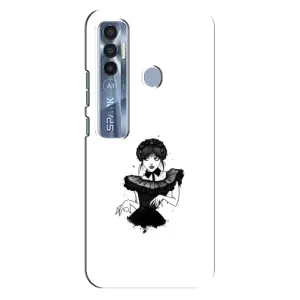 Чохли Венсдей на TECNO Spark 7 Pro Уенсдей (AlphaPrint) (танець Венздей)