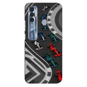 Чохол Формула1 на TECNO Spark 7 Pro (Траса Ф1)
