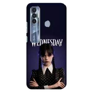 Чохли Венсдей на TECNO Spark 7 Pro Уенсдей (AlphaPrint) (Wednesday)