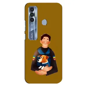 Чохли з картинкою собаки Патрон для TECNO Spark 7 Pro (AlphaPrint) (ЗСУ Патрон)
