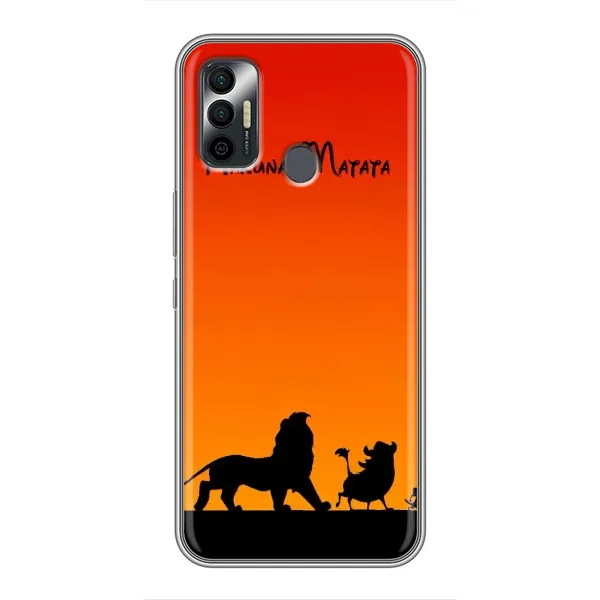 Чехол с принтом «Акуна Матата закат» для TECNO Spark 7P