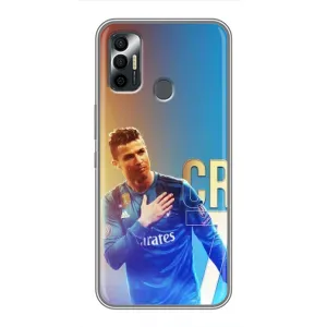 Чехол Криштиану Роналду для TECNO Spark 7P (AlphaPrint)
