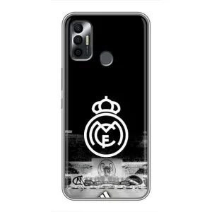 ФК Реал Мадрид чехлы для TECNO Spark 7P (AlphaPrint) (эмблема Реал Мадрид)