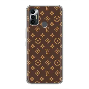 Чохли Луі Вітон для TECNO Spark 7P (AlphaPrint - LOUIS VUITTON) (фон LOUIS VUITTON)