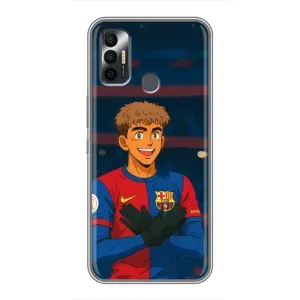 Чехол с футболистом Ламин Ямаль TECNO Spark 7P (Футболист Ямаль)