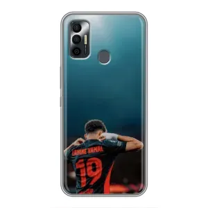 Чехол с футболистом Ламин Ямаль TECNO Spark 7P (Ламин 19)
