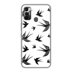 Чохол з пташками на TECNO Spark 7P (VPrint)