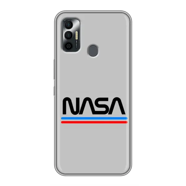 Чохол з принтом «NASA» для TECNO Spark 7P