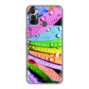 Чехлы (ART) Цветы на TECNO Spark 7P (VPrint) (Семиквітка)
