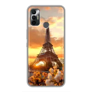 Чохол Ейфелева Вежа TECNO Spark 7P - (AlphaPrint) (Сонячня вежа)