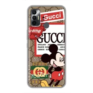 Чохол Disney Mouse TECNO Spark 7P (PREMIUMPrint) (Стильний Міккі)