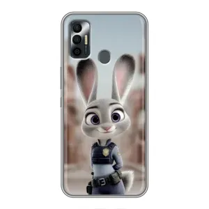 Чехол Зоотрополіс на TECNO Spark 7P (Офицер Джуди Хоппс)