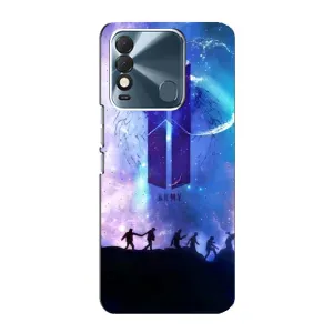 Чехол с принтом «Army BTS» для TECNO Spark 8