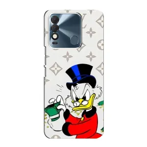 Чехлы для TECNO Spark 8 - Скрудж МакДак Louis Vuitton (PREMIUMPrint) (Баксы Скрудж)