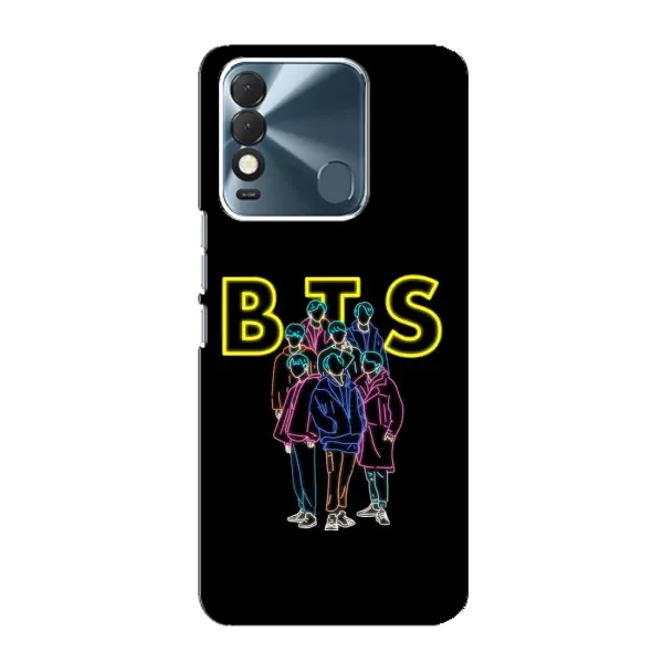 Чехол с принтом «BTS стайл» для TECNO Spark 8 Чехол с принтом «BTS стайл» для TECNO Spark 8
