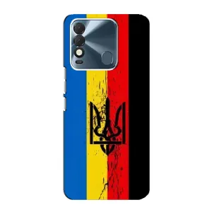 Украинские Чехлы для TECNO Spark 8 с картинкой УПА (AlphaPrint)