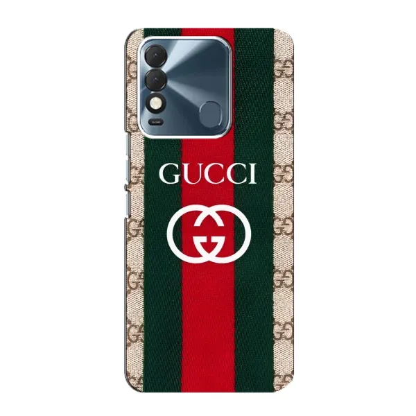 Чохол з принтом «Gucci дизайн» для TECNO Spark 8