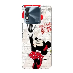 Чохол Disney Mouse TECNO Spark 8 (PREMIUMPrint) (Heart Minni)