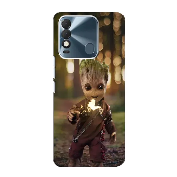 Чохол з принтом «I am Groot» для TECNO Spark 8