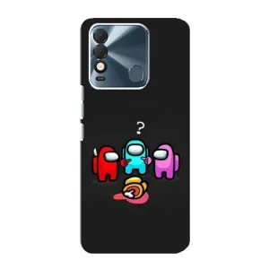 Чохли Амонг Ас для TECNO Spark 8 (AlphaPrint) (Імпостер)