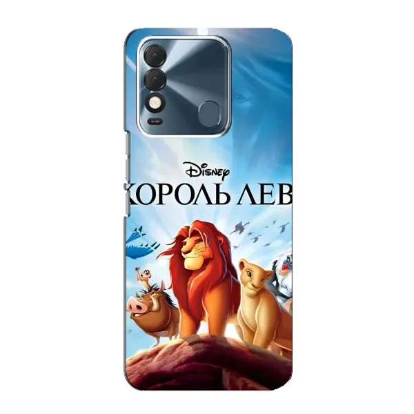 Чехол с принтом «Постер Король Лев» для TECNO Spark 8