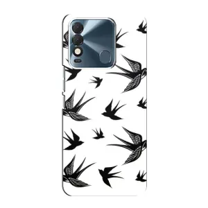 Чохол з пташками на TECNO Spark 8 (VPrint)