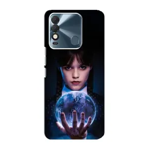 Чохол з дизайном Венздей 2 на TECNO Spark 8 (Магічна сфера Венздей)