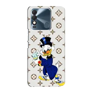 Чехлы для TECNO Spark 8 - Скрудж МакДак Louis Vuitton (PREMIUMPrint) (Макдак на стиле)